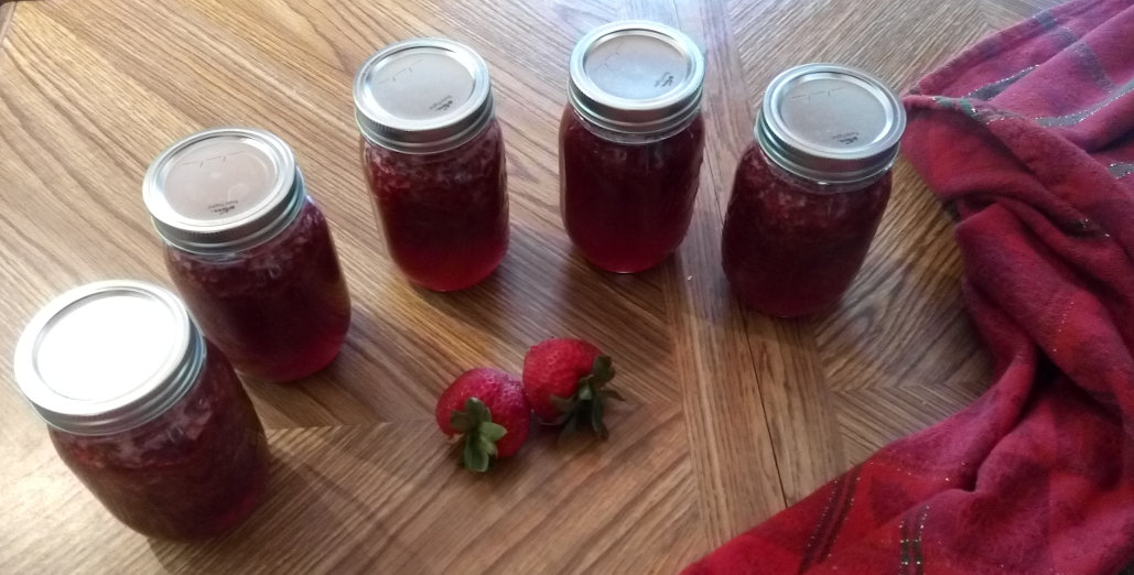 Strawberry jam is simple to make with this quick and easy recipe!