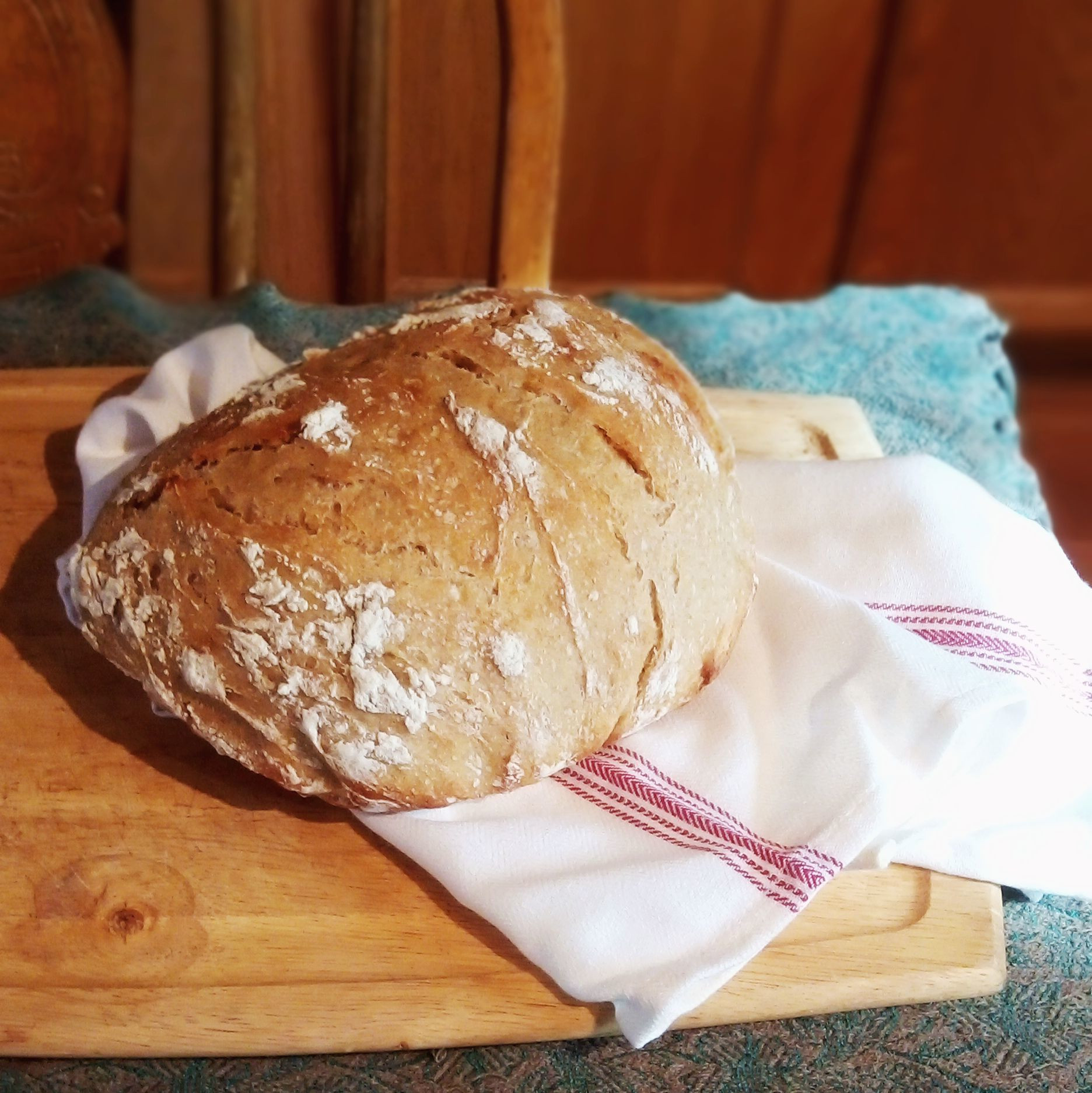 Seven Minute Sourdough Bread - One Homely House