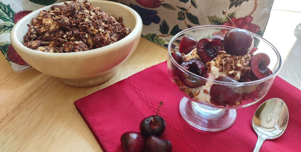 Chocolate + Coconut Granola - One Homely House