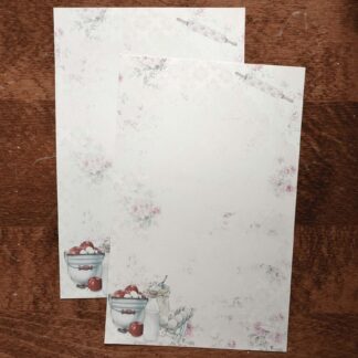 Pink Cottage Kitchen Writing Paper
