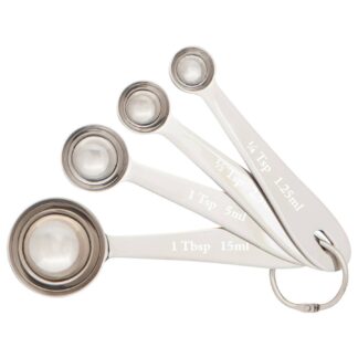 Stainless Steel Measuring Spoons, set of 4