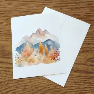 Majestic Mountain Notecards