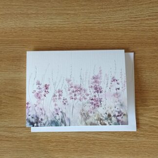 fields of fireweed note card
