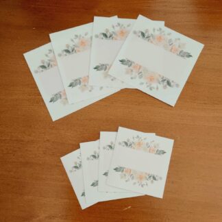 Peach Rose Labels
