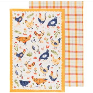 Free Range Kitchen Towels, Set of 2