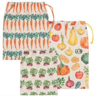 Veggie Stand Produce Bags, Set of 3